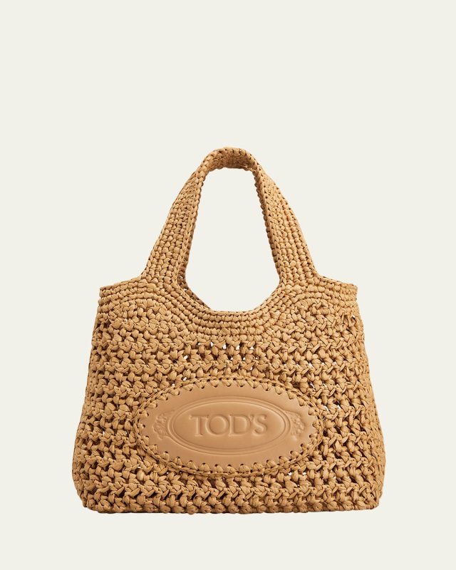 Mini Crochet Top-Handle Bag